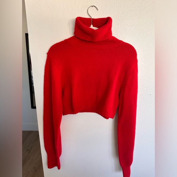 Princess Polly Sweaters - Princess Polly Cropped Turtleneck